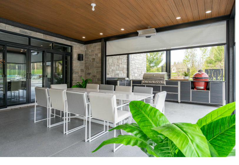 Terrasse stores Praesidium