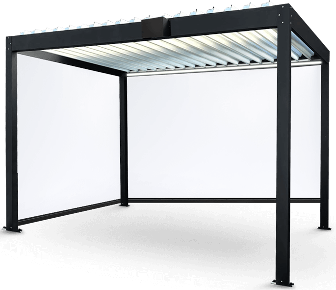 Pergola aluminium isométrique